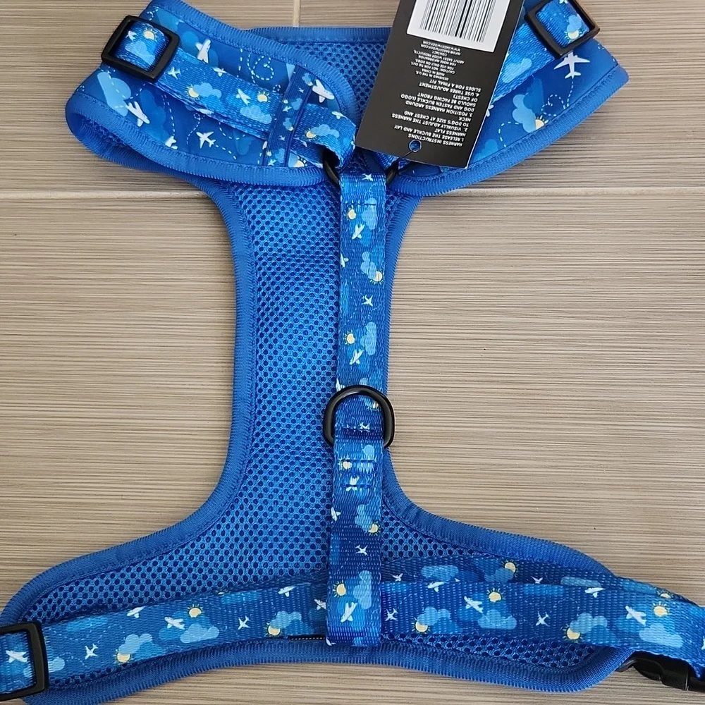 Sassy Woof Aviator Theme Harness NWT Size XL
